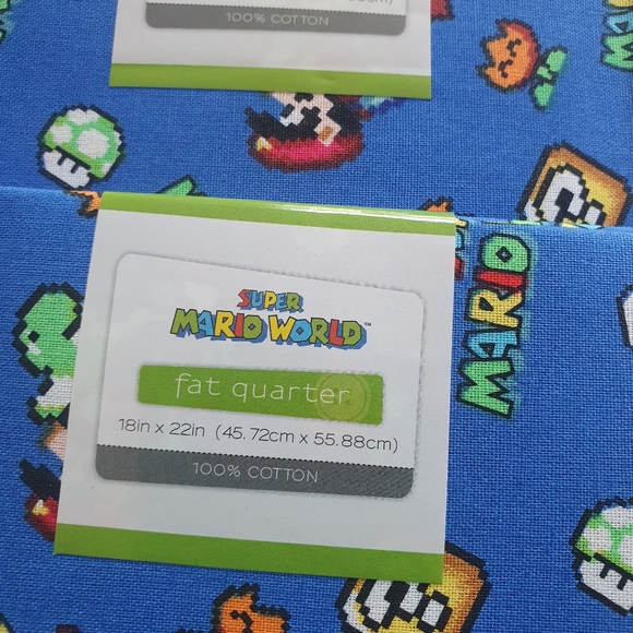 Super Mario World fabric squares - Picture 3 of 5